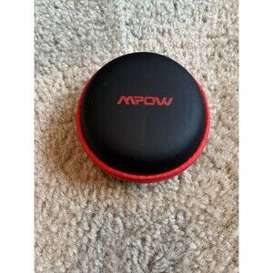 Mpow Flame Bluetooth Headset Wireless Earphones Stereo Ear Hook Black / Red